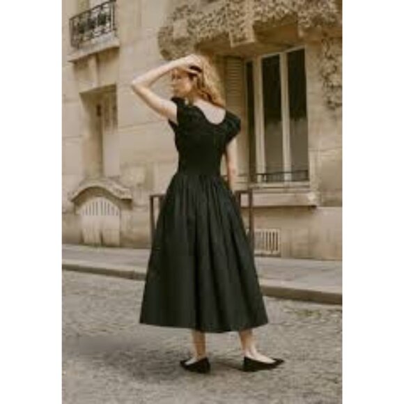 DÔEN Quinn Dress Black Small NWT - Picture 3 of 9